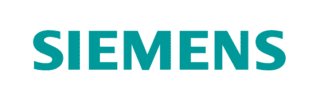 Siemens logo.